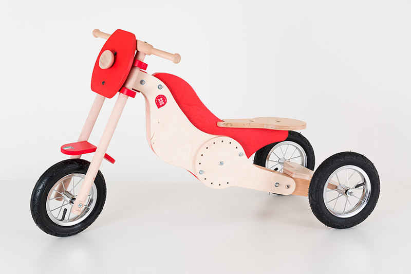 Chopper triciclo senza pedali