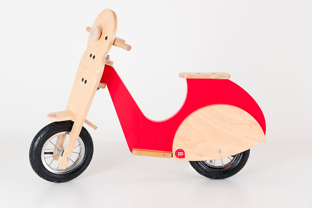 Dolcevita bici legno senza pedali